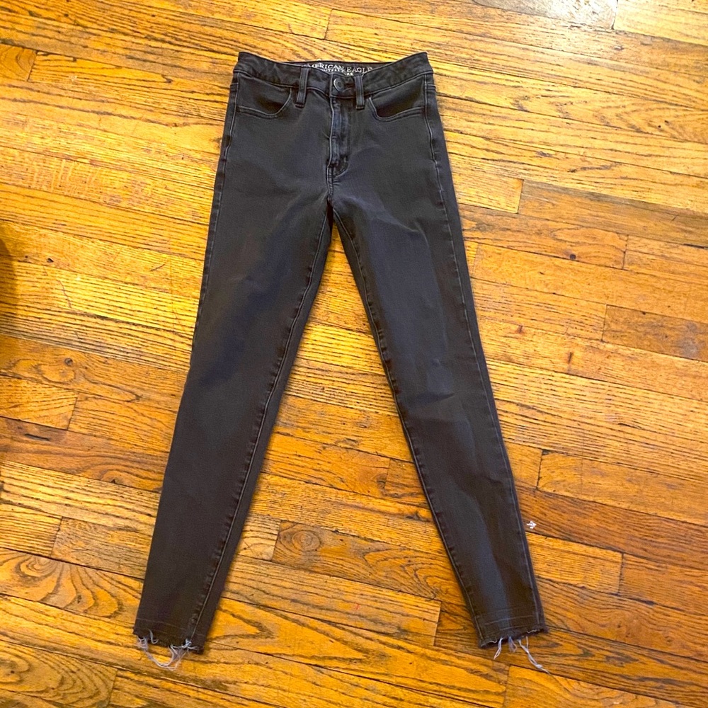 American eagle super high rise jeggings